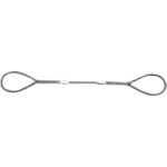 ニッコウ Wスリング 全長1.0m スリング径9mm WR-9S1 1 本