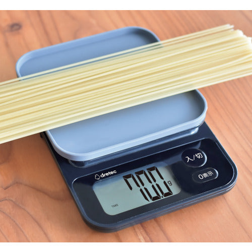dretec デジタルスケール「ブランジェ」3kg ホワイト KS-829WT 1 台