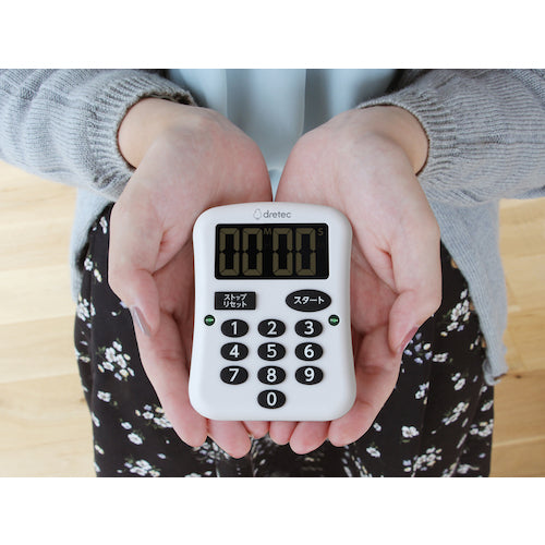 dretec ユニバーサルタイマー ホワイト T-619WT 1 台