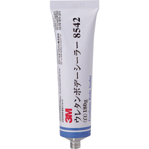 3M Urethane Body Sealer 8542 White 180g 8542 1 bottle