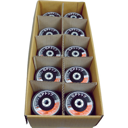 TRUSCO まとめ買い GPトップ アランダム Φ100 #80 100枚入 TGP10015-A-80-100P 1 箱