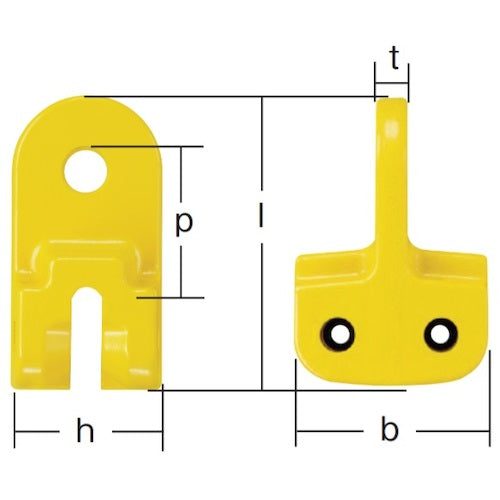 KITO Chain Sling Fittings (Pin Type) Chain Fittings VB Basic Load Capacity 3.2t VB2080 1 pc