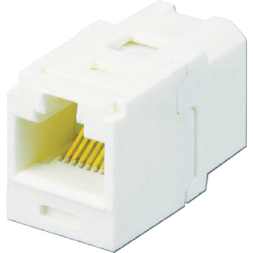 PANDUIT 카테고리 6 JJ 어댑터(RJ45 중계용 잭) 오프 화이트 CC688IW 1개