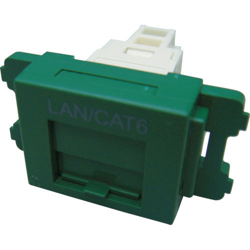 PANDUIT 【매진 폐번】 펀드 위트 카테고리 6 JIS 플레이트 용 잭 키트 녹색 JAOSSPTPGR 1 개