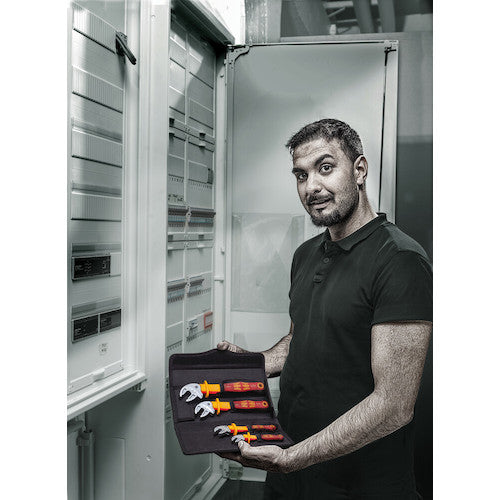 Wera 6004 絶縁自動調整式モンキーラチェットスパナ 4本セット 020170 1 S