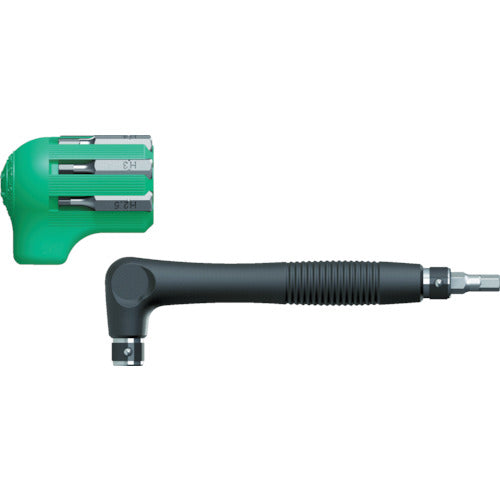 アネックス 差替式ドライバーセット L型 ビットホルダー付 六角レンチ/プラスマイナス 7本 6070-H 1 S