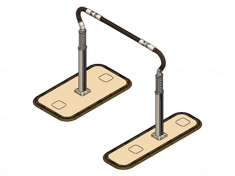 파나소닉 스위프 보행 서포트 난간 스무디 스트레칭 양손 난간 스탭