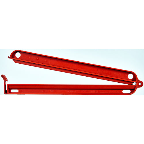 TRUSCO 대구 봉투용 클립(걸림 폭 220mm) 적색 1개입 TWC220-RD 1개