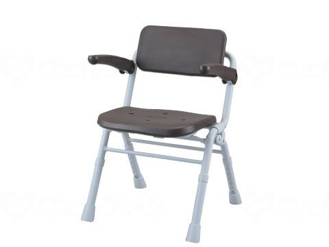 パナソニックエイジフリーシャワーチェア(Air)ミドルSPワンタッチ モカブラウン