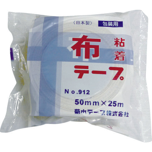 菊水 布粘着テープ912 50mm×25m 912-50 1 巻