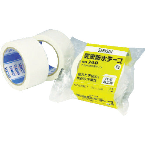 Sekisui Airtight Waterproof Tape No. 740 100x20 White N740W03 1 roll