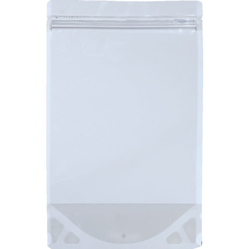 SEINICHI Zippered Poly Bags, Lamizip, Easy Open Nylon Type, Length 280 x Width 200 mm, Gusset Width 58 mm, 50 Bags, MY-20