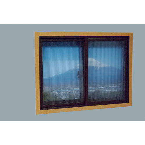 라이트 간이 내부 창 프레임 레일 세트 중창 용 브라운 PTB-D 1 S