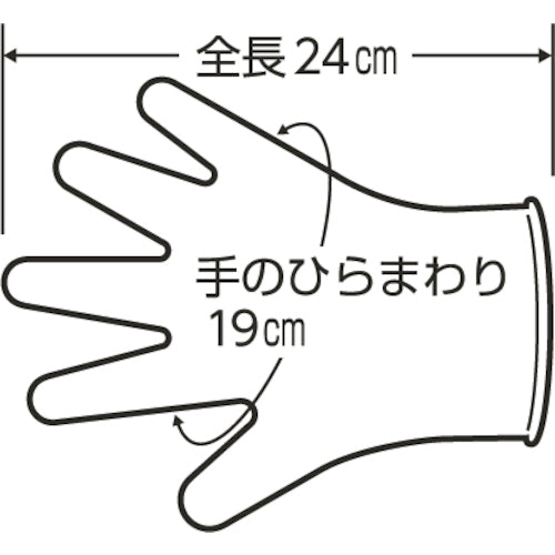 SHOWA Nitrile Rubber Disposable Gloves No. 8850 Nitrist Pink 100 Gloves Medium Size No. 8850-M 1 Box