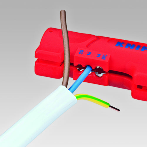 KNIPEX 1664−125SB ケーブルストリッパー 1664-125SB 1 丁