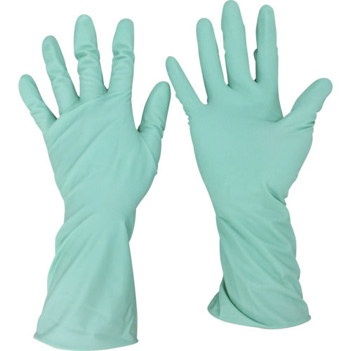 오카모토 부드럽고 부드러운 천연 고무 장갑 그린 L OK-1-GL 1 쌍