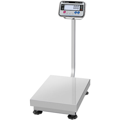 A&D Dustproof/Waterproof Bench Scale FG-60KCLWP Capacity 60kg x Minimum Display 0.002-0.02kg FG-60KCLWP 1 unit