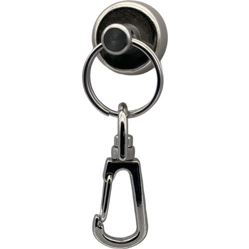 ラクテム 強力マグネットリング Φ20 ゴム・スプリングスナップ付 RMSH20 1 個