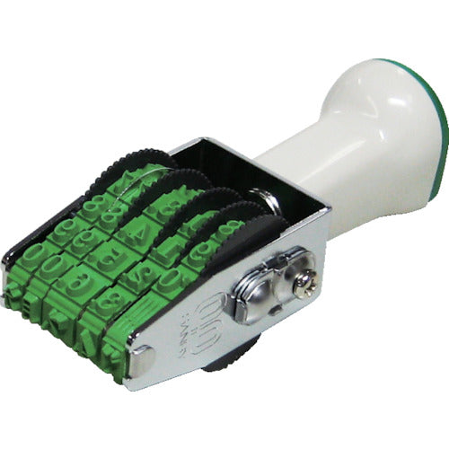 SANBY 테크노 터치 회전표 유럽문 4호 일자 명조체 연호 2연식 TKA-D04 1개