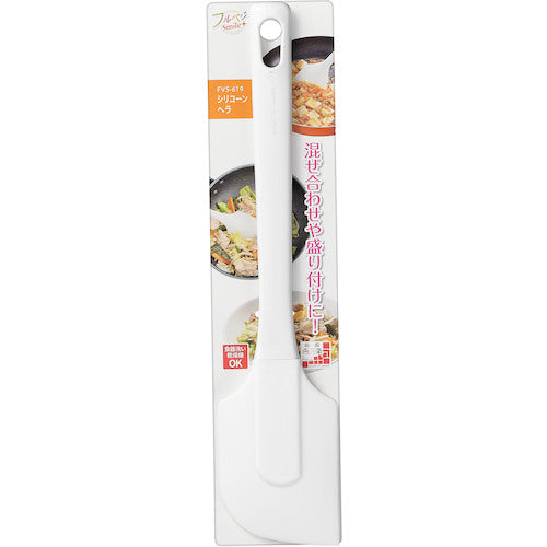 Shimomura Industries Spatula Full Veggie Smile Silicone Spatula FVS-619 1 Piece