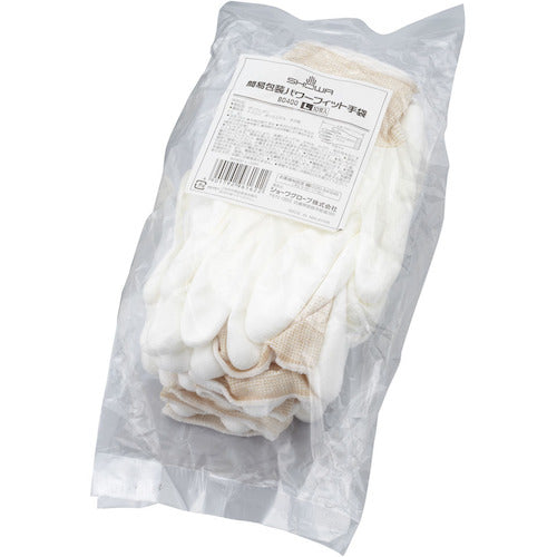 SHOWA Urethane Backless Gloves B0400 Bulk Purchase Simple Packaging Power Fit Gloves 10 Pairs S Size B0400-S10P 1 Bag