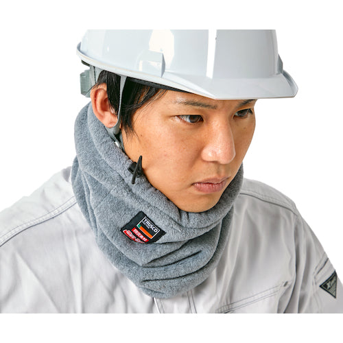 TRUSCO 방염 양털 롱 넥 워머 그레이(맥스 다이너) APBNW-GL 1개