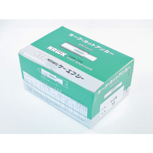 케이 에프 씨 호크 컷 앵커 CA 타입 스틸제 8CA 50개