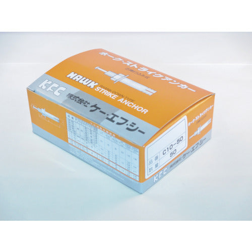 K.F.C. Hawk Strike Anchor C Type Steel M10 Total Length 50 C10-50 50 Pieces
