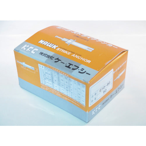 케이 에프 씨 호크 스트라이크 앵커 C 타입 스틸 M10 전체 길이 80 C10-80 50 개