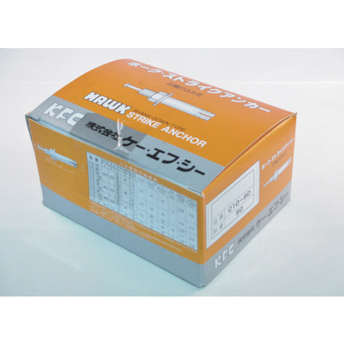 K.F.C. Hawk Strike Anchor C Type Steel M10 Total Length 90 C10-90 50 Pieces