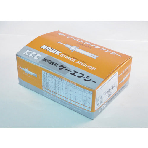 케이 에프 씨 호크 스트라이크 앵커 C 타입 스틸 M12 전체 길이 60 C12-60 30 개