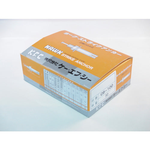 케이 에프 씨 호크 스트라이크 앵커 C 타입 스틸 M8 전체 길이 100 C8-100 50 개