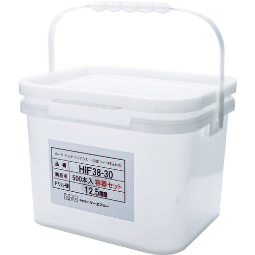 ケー・エフ・シー ホーク・ヘッドインアンカーHIFタイプ スチール製 HIF38-30YOKISET 2 CS