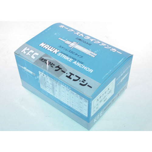 K.F.C. Hawk Strike Anchor C Type SUS M10 Total Length 100 SUS C10-100 50 Pieces