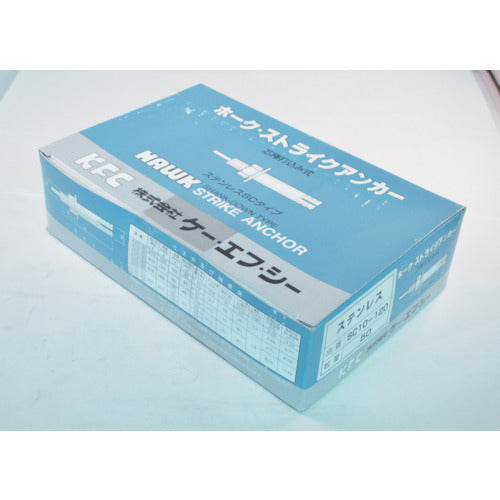 K.F.C. Hawk Strike Anchor C Type SUS M10 Total Length 120 SUS C10-120 50 Pieces