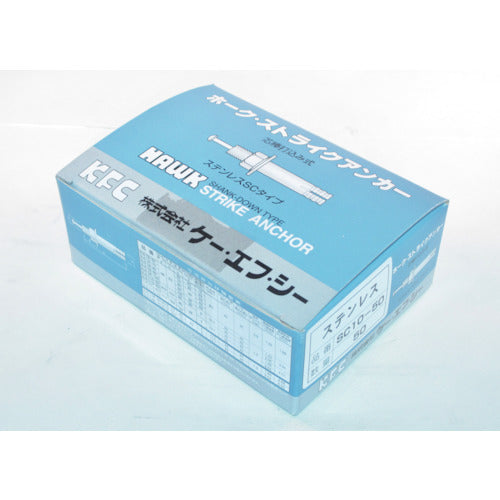 K.F.C. Hawk Strike Anchor C Type SUS M10 Total Length 50 SUS C10-50 50 Pieces