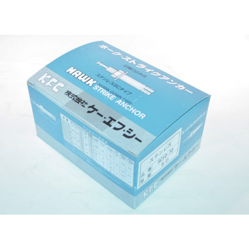 K.F.C. Hawk Strike Anchor C Type SUS M10 Total Length 70 SUS C10-70 50 Pieces