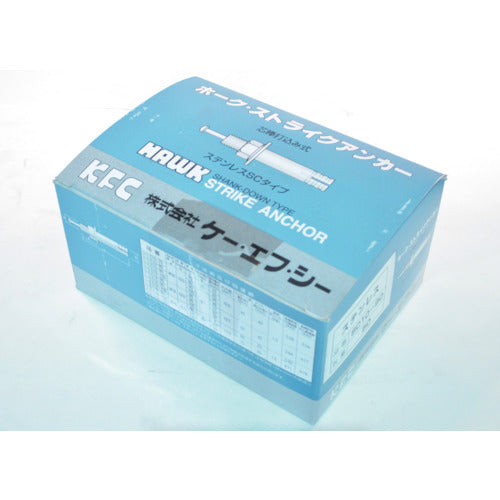 K.F.C. Hawk Strike Anchor C Type SUS M10 Total Length 90 SUS C10-90 50 Pieces