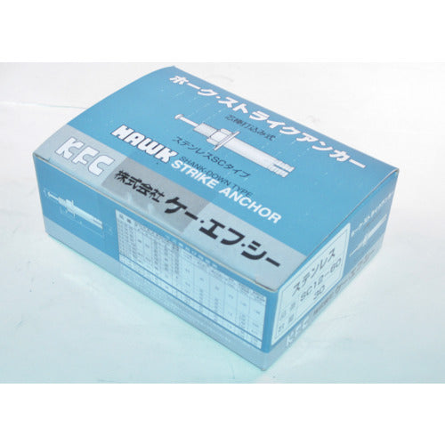 ケー・エフ・シー ホーク・ストライクアンカーCタイプ SUS製M12 全長60 SUS C12-60 30 本