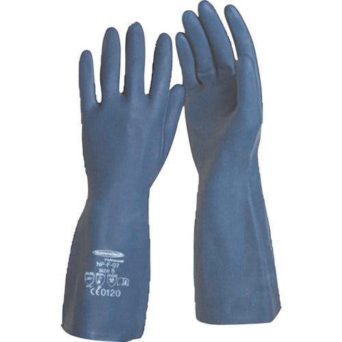 Sumitec Oil and Solvent Resistant Gloves Sumitec NP-F-07 S Dark Blue 4484 1 Pair