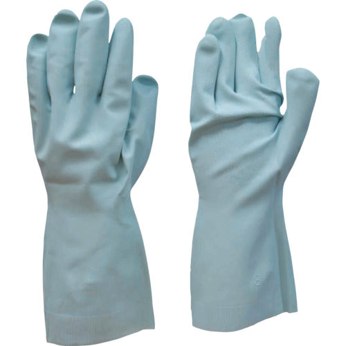 Dunlop Work Hands N-131 Natural Rubber Thin L Blue 6784 1 pair
