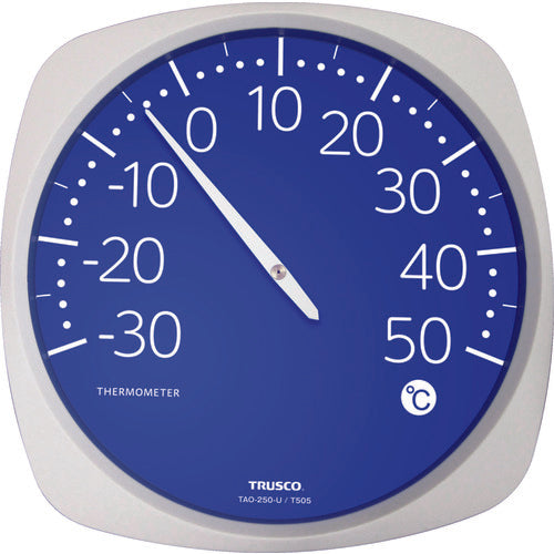 TRUSCO 대형 아날로그 온도계 TAO-250-U 1개