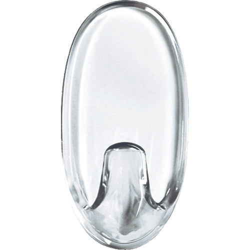 3M Command Hooks, Size S (2 Hooks, 6 Tabs), Clear, CMS-CL, 1 PK