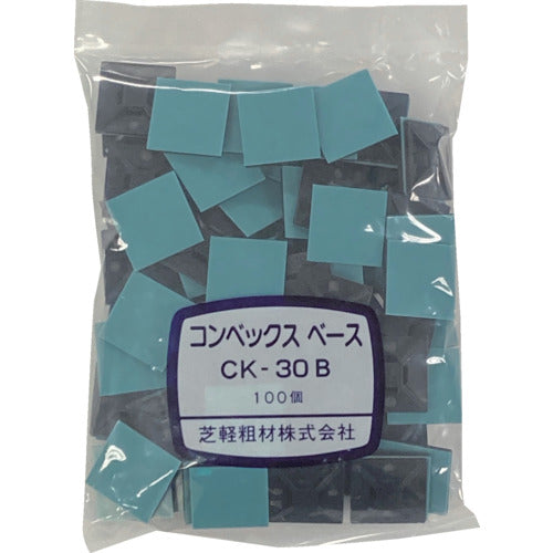 コンベックス 結束バンドベース CK−30B 100本入り CK-30B(100P) 1 袋