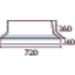 악어 표시 계단 양생재 딱 KAIDAN 목조 계단용 케코미 있음 (14장입) 000138 1상자