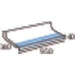 ワニ印 階段養生材ピッタリKAIDAN コンクリート階段用ケコミ有り(14枚入) 000139 1 箱