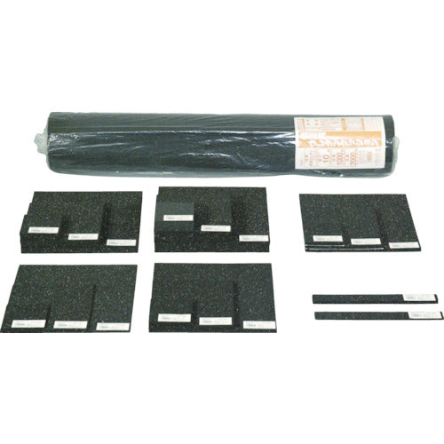 빛 저반발 우레탄 쿠션 100mm×100mm 5t 블랙 KTHU-1015 1장