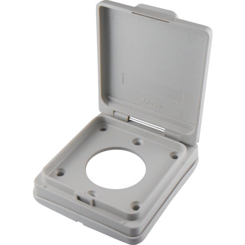 アメリカン電機 防水パネルリフトカバ− パネルコンセント用 大穴 PLC41W 1 枚