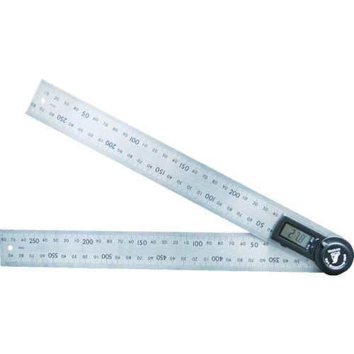 Shinwa Digital Protractor 30cm (with hold function) 62496 1 unit