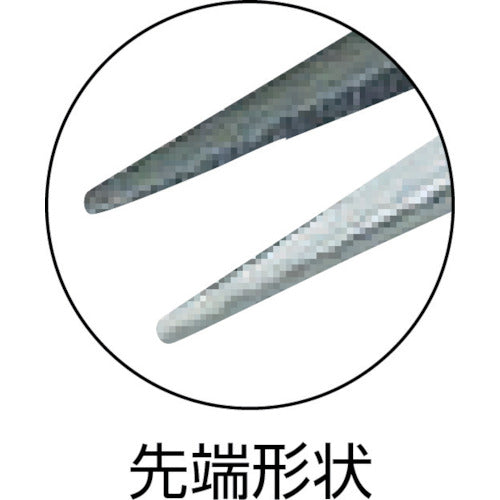 WILLIAMS ノーズプライヤー 高所用チェーンノーズプライヤー 165mm PL-76C-TH 1 丁